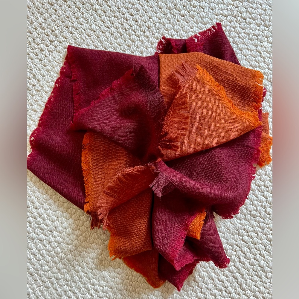 NWOT Issey Miyake Pleats Please Four Fold Wool Scarf Limited Edition 2022